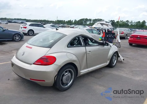 2012 Volkswagen Beetle 2.5L из США, поврежденный, VIN 3VWJP7AT1CM646972